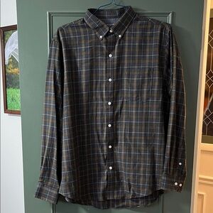 Men's Plaid Button-Down Shirt